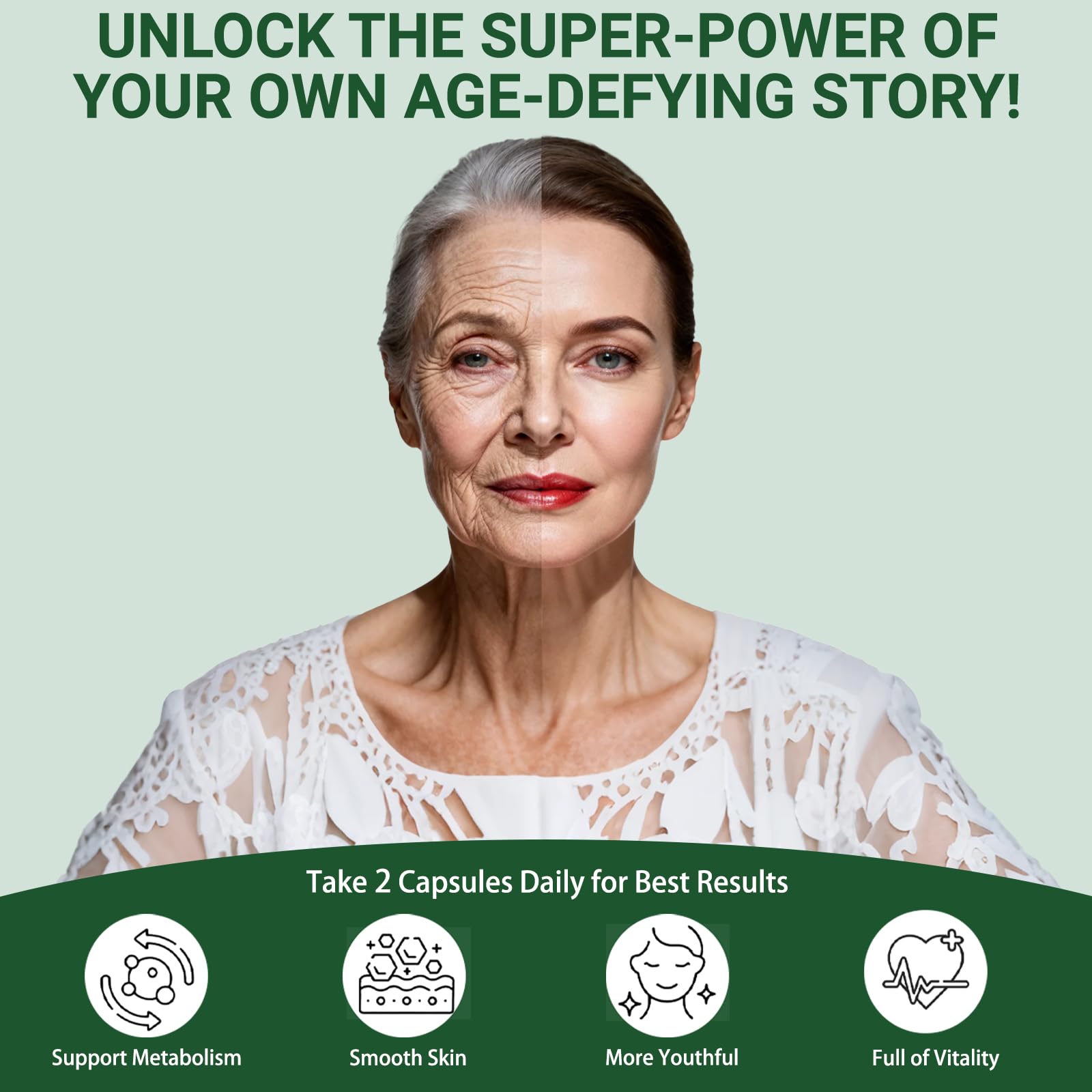 Ncduyde NAD+ Supplement, Liposomal NAD Nicotinamide Riboside Resveratrol 1500 mg - Anti-Aging & Brain Health, Improve Energy - Specifically for Women and Men, 120 Capsules Ncduyde Au supplements
