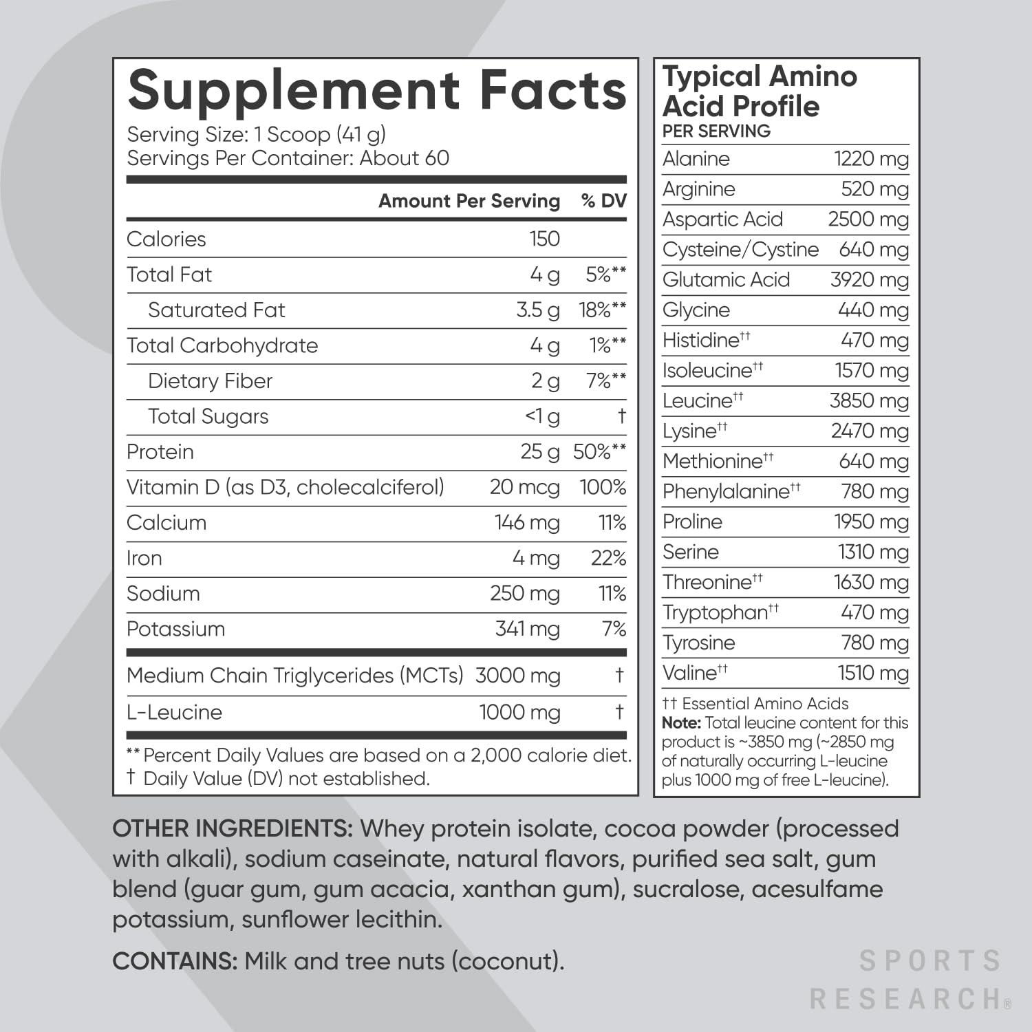 Sports Research Whey Protein - Sports Nutrition Whey Isolate Protein Powder Sports Research Au supplements