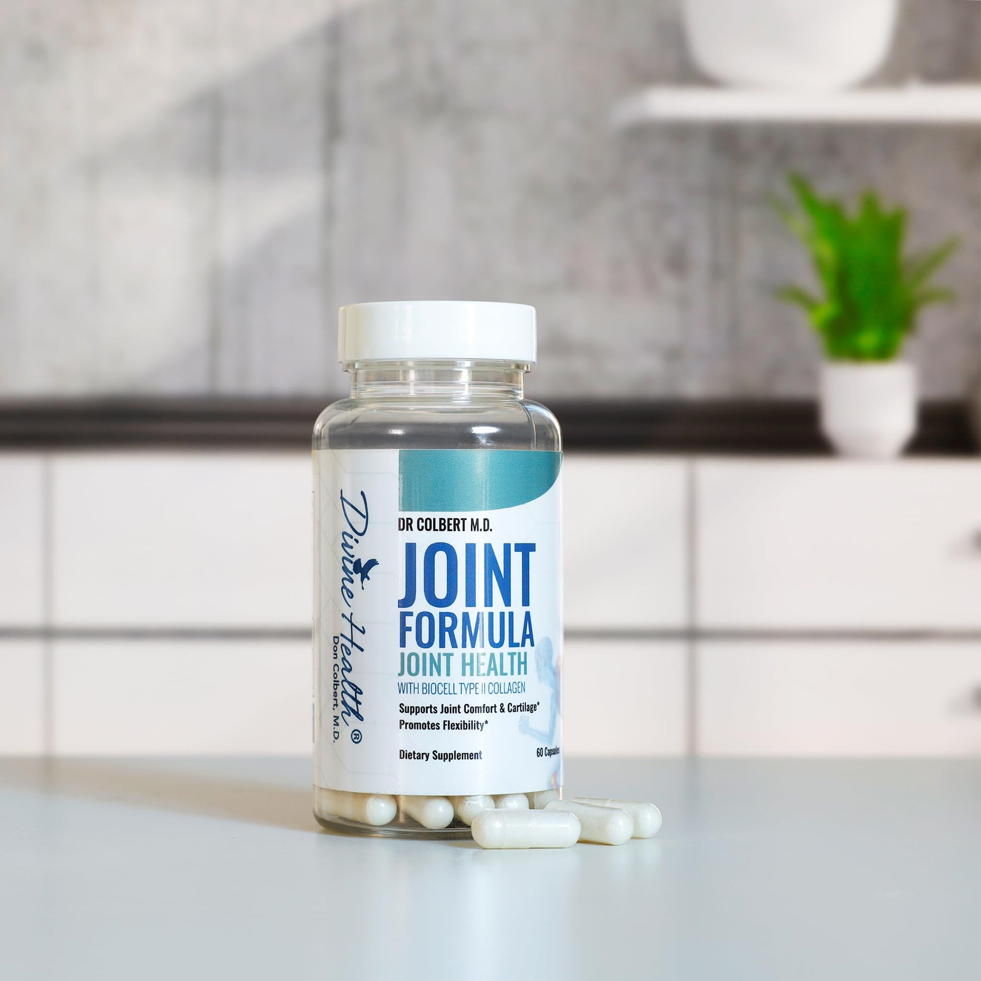 Dr. Colbert, MD Joint Formula | by Divine Health | Joint Health | AvoVida | Boswellia | 60 Capsules | 30 Servings Divine Health Au supplements