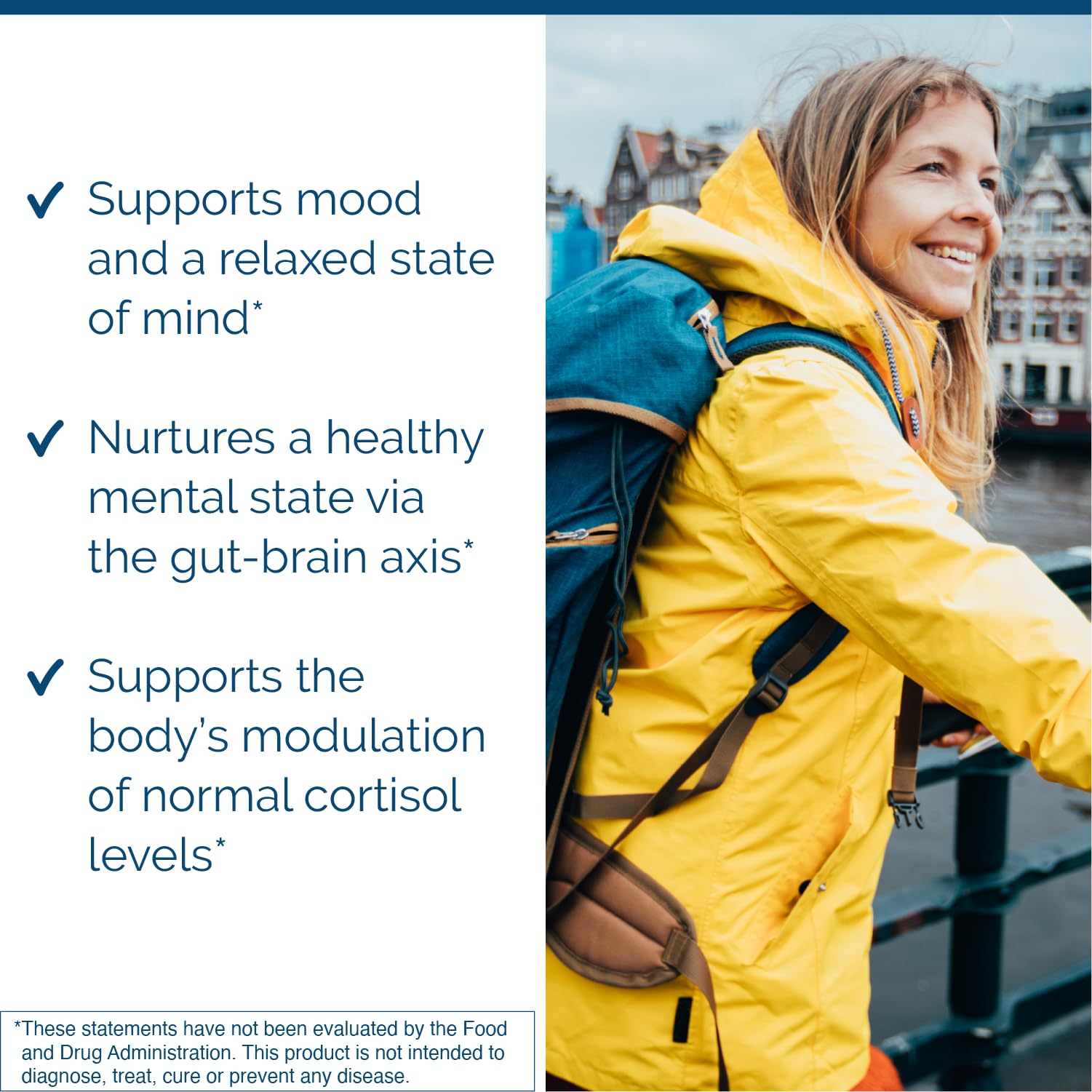 Researched Nutritionals AnxiaEase - Stress, Cortisol Management & Mood Support Supplement - Botanicals, Vitamin B6, Magnesium & 'Psychobiotic' Probiotic Strains (120 Capsules) Researched Nutritionals Au supplements
