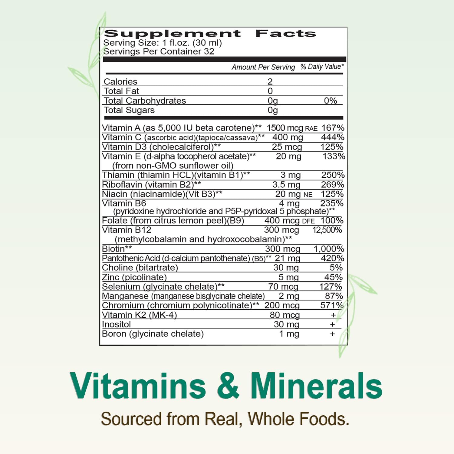 Vital Earth Minerals Super Multi – Liquid Multivitamins for Women, Men & Kids, Liquid Vitamins with Fulvic Acid for Better Absorption, MTHFR Support, 32 Oz + 1 Oz Cup Vital Earth Minerals Au supplements