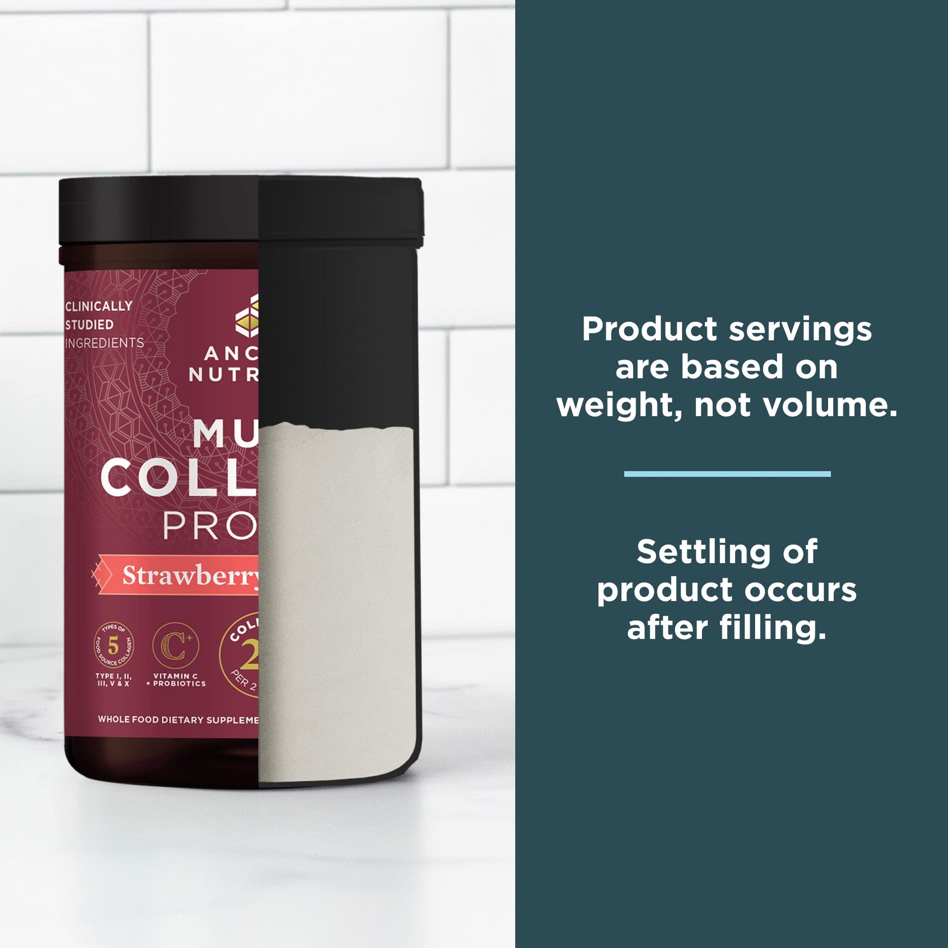 Ancient Nutrition Collagen Powder Protein, Multi Collagen Protein Powder, Strawberry Lemo Ancient Nutrition Au supplements