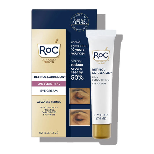 RoC Retinol Correxion Eye Cream Mini for Dark Circles & Puffiness, Daily Wrinkle RoCAU supplements