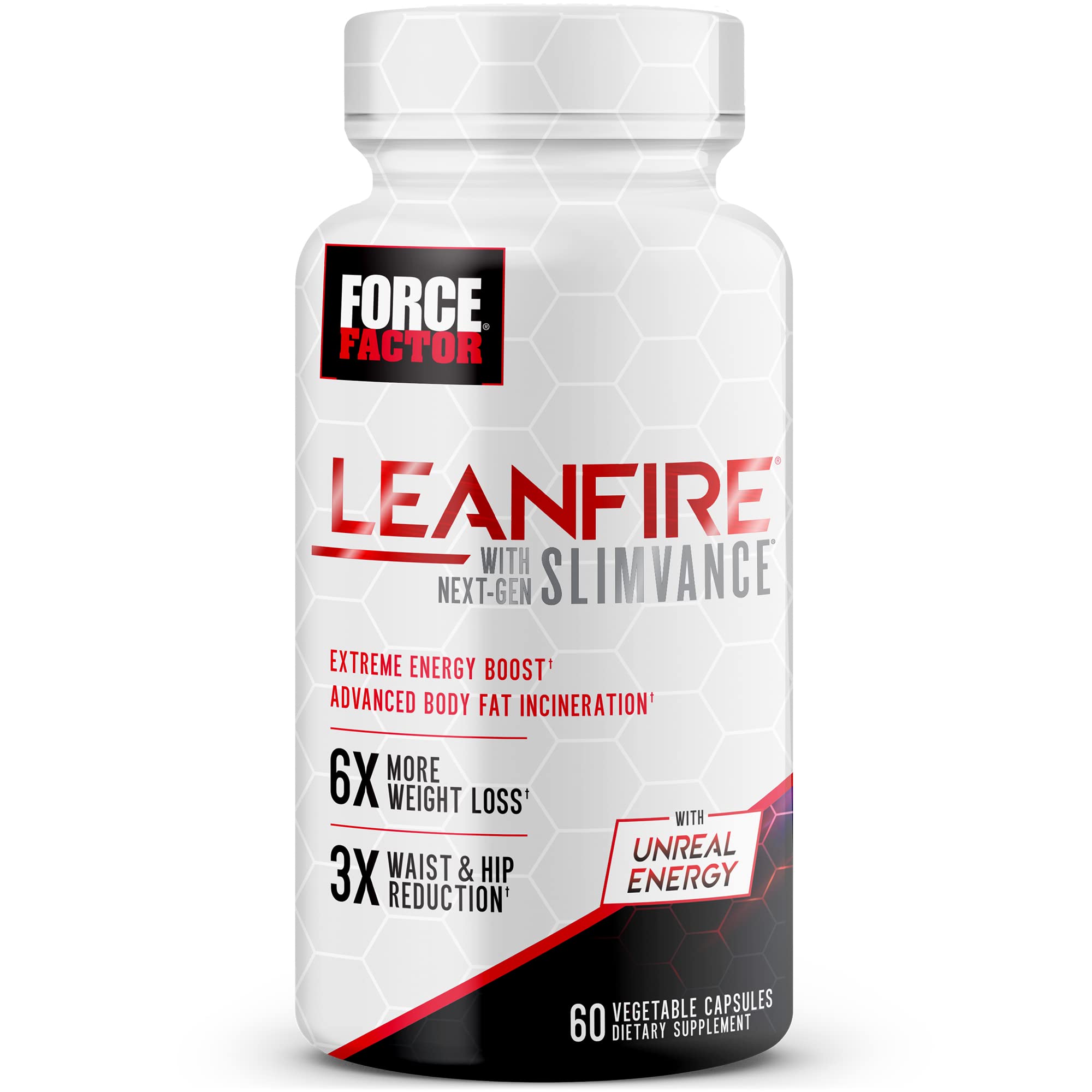 FORCE FACTOR LeanFire with Next-Gen SLIMVANCE Advanced Thermogenic Fat Burner Force Factor Au supplements