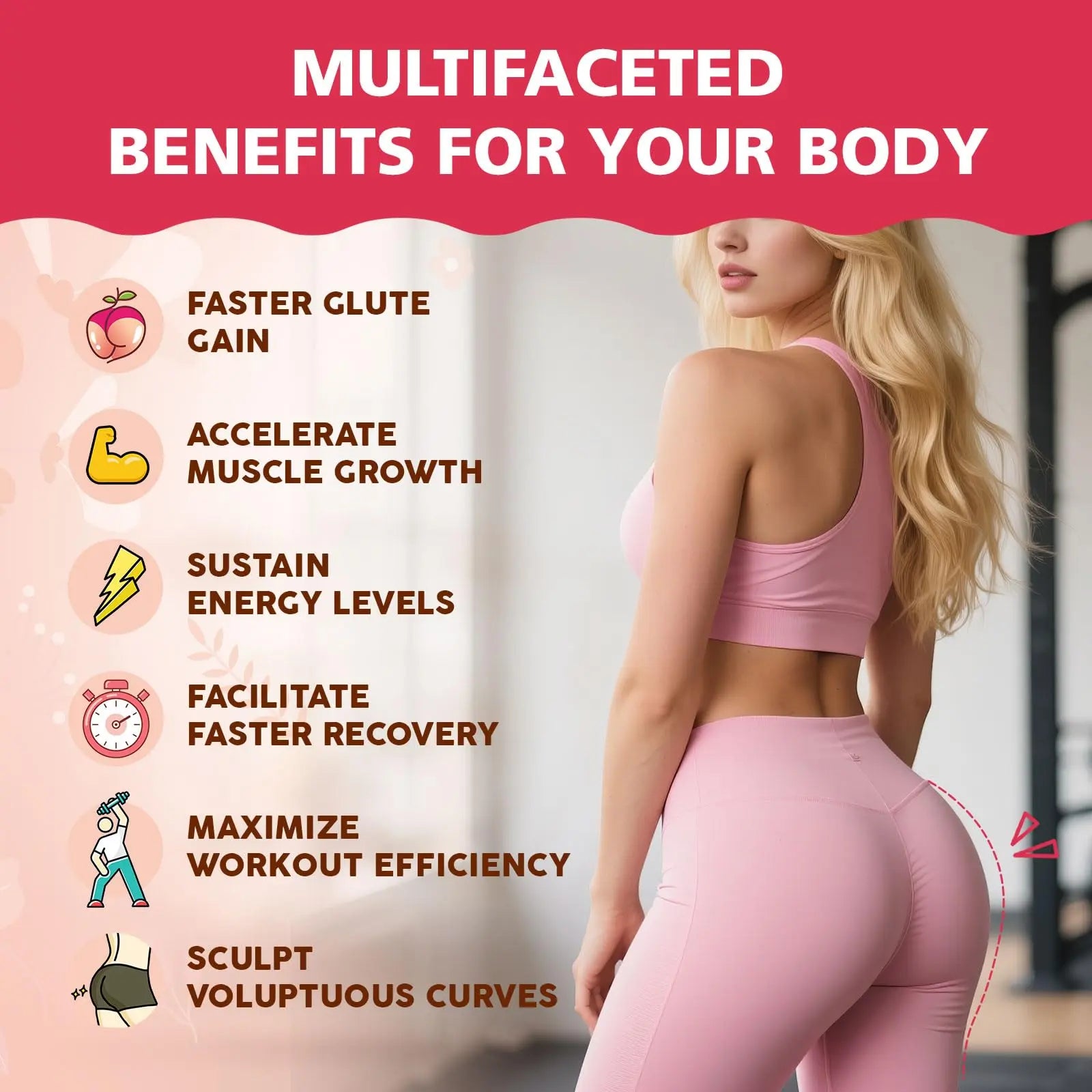 Glorithiventa Cholesterol & Booty Gummies Supplement Bundle - Plant Sterols & Stanols + CurvaBoost BBL Herb Blend & Creatine Monohydrate - Cholesterol Normal Level, Booty, Curves & Energy Glorithiventa Au supplements
