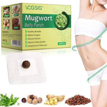 ALIVO 40PCs Mugwort Belly Patch, Mugwort Navel Stickers - Parches para Bajar de Peso ALIVO Au supplements