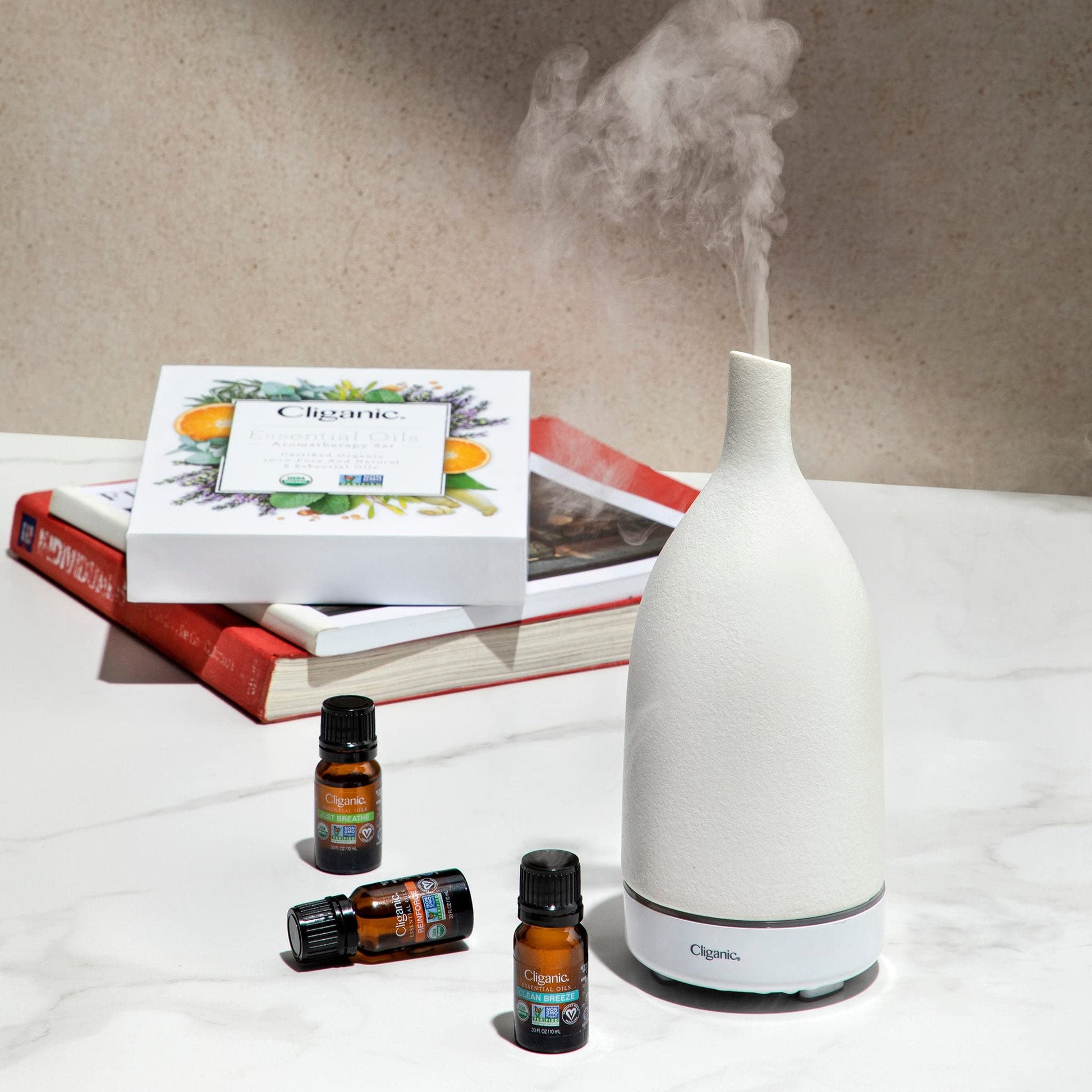 Cliganic Organic Peppermint Essential Oil - 100% Pure Natural for Aromatherapy Diffuser Cliganic Au supplements