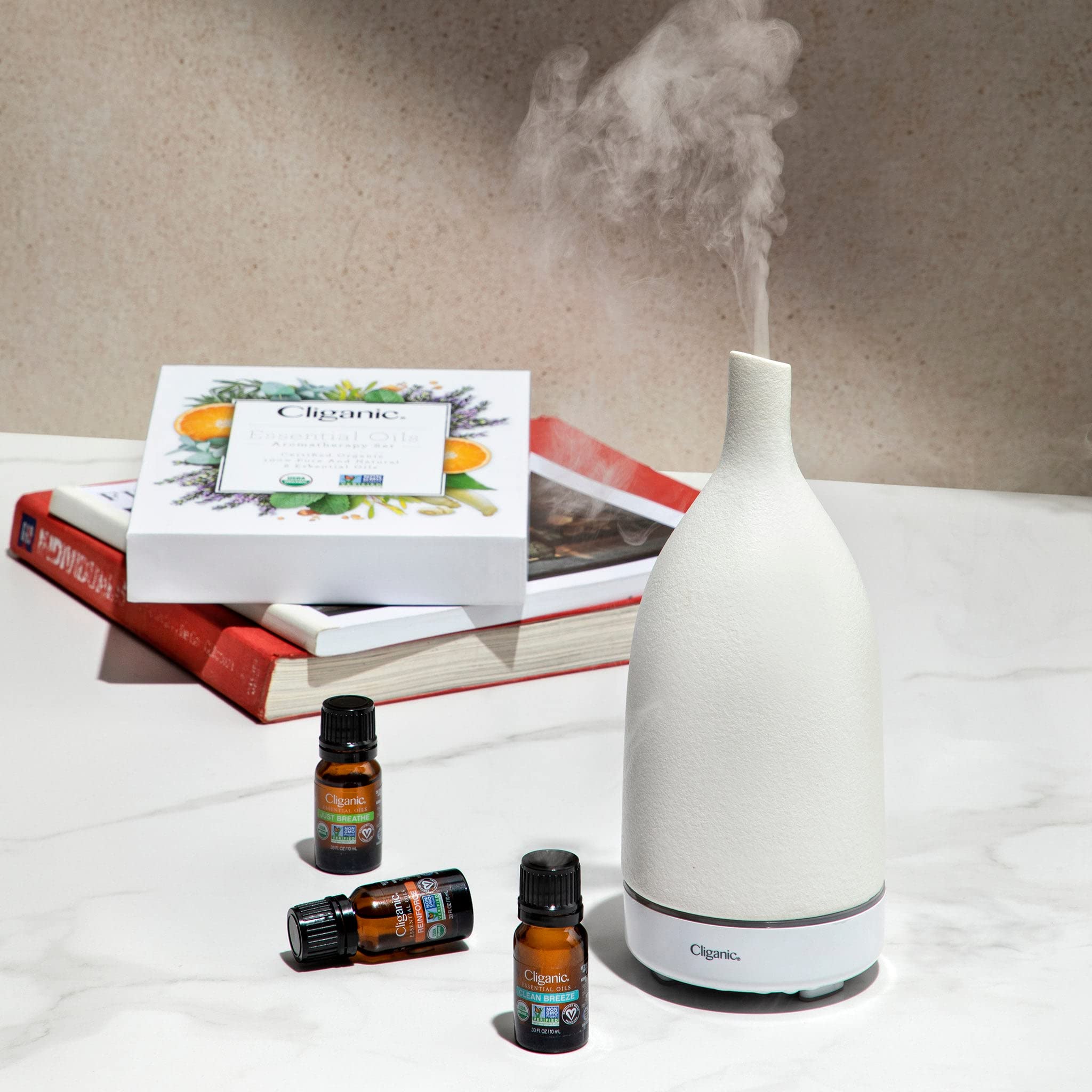 Cliganic USDA Organic Sweet Orange Essential Oil, 4oz - 100% Pure Natural for Aromatherapy Diffuser Cliganic Au supplements