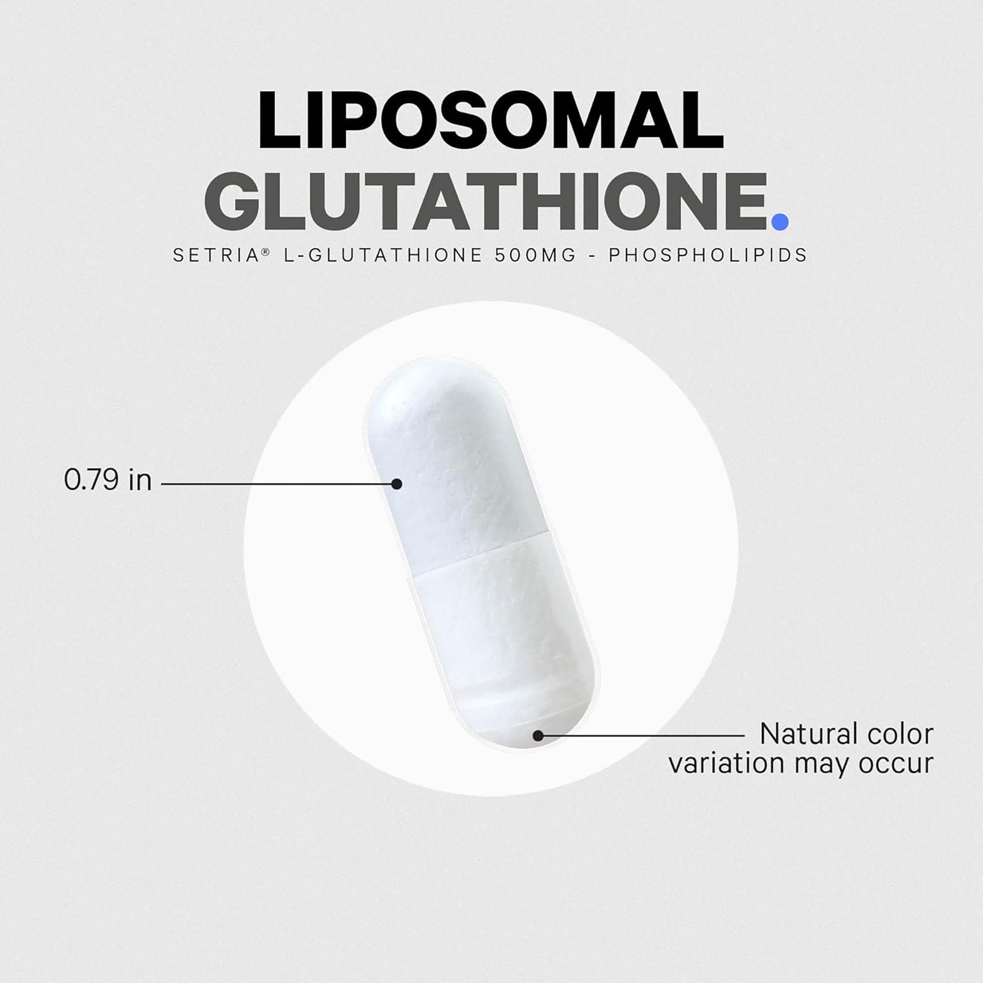 Codeage Liposomal Glutathione Supplement - Pure Reduced Setria L-Glutathione, Liposomal Delivery, Phospholipid Complex - Encapsulated Glutathione Powder Pills - Vegan, Non-GMO - 60 Capsules Codeage Au supplements
