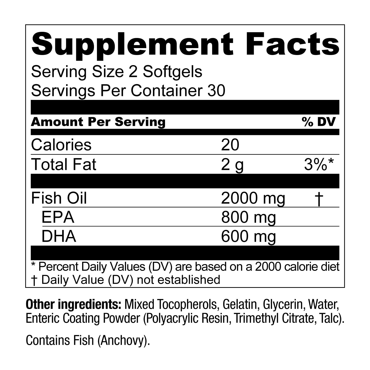 Live Conscious OmegaWell Omega 3 Fish Oil - 2000mg Capsules: Heart, Brain, & Joint Support - 800 mg EPA 600 mg DHA - Sustainably Sourced - Softgels - 30 Day Supply Live Conscious Au supplements