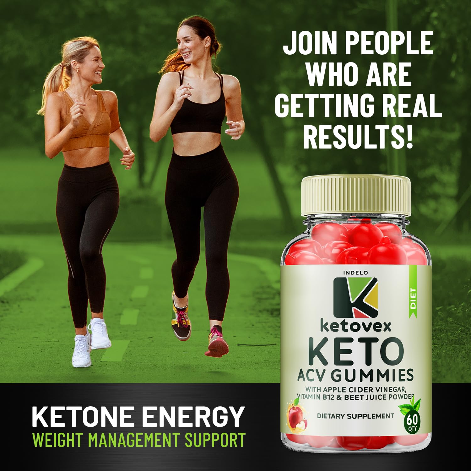 (3 Pack) Ketovex Keto BHB Gummies Advanced Formula, Ketovex BHB ACV Gummies Indelo Au supplements