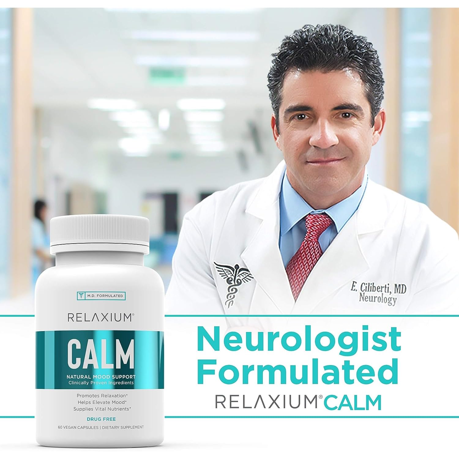 Relaxium Calm, Non-Habit Forming, Stress & Mood Support Supplement Relaxium Au supplements