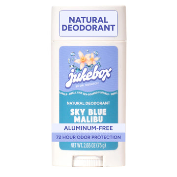 Jukebox Natural Women’s Deodorant – Aluminum Free, 72 Hour Odor Protection – Made with Arrowroot, Charcoal & Postbiotics – Sky Blue Malibu, 2.65 oz JUKEBOX Au supplements