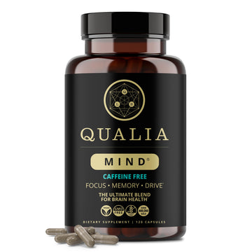 Qualia Mind (Caffeine Free) | The Ultimate Blend for Brain Health* | Doctor-Formulated Nootropic to Fuel Focus & Concentration* | Supports Long Term Brain Health| Maintain Drive & Productivity QUALIA LIFE SCIENCES Au supplements