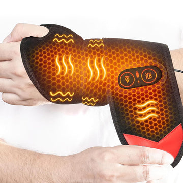 ZMHWANY Rechargeable Cordless Wrist Massager with Heat and Compression, 3000mAh Battery for Arthritis Carpal Tunnel Pain Relief, Wireless Heating Pad Ideal for Seniors ZMHWANY Au supplements