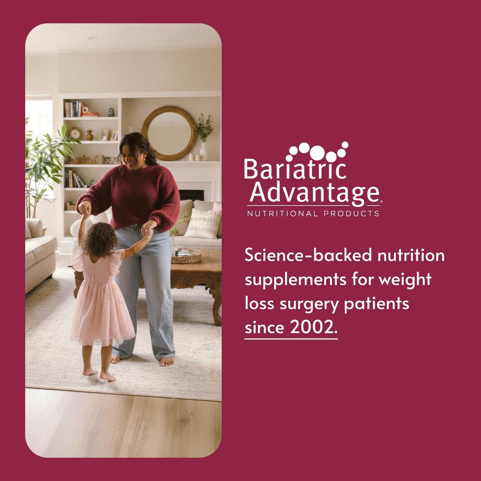 Bariatric Advantage Ultra Multivitamin with Iron - Ultra Multi with Iron - Capsule Format Multivitamin - Provides Full Complex of B Vitamins Bariatric Advantage Au supplements
