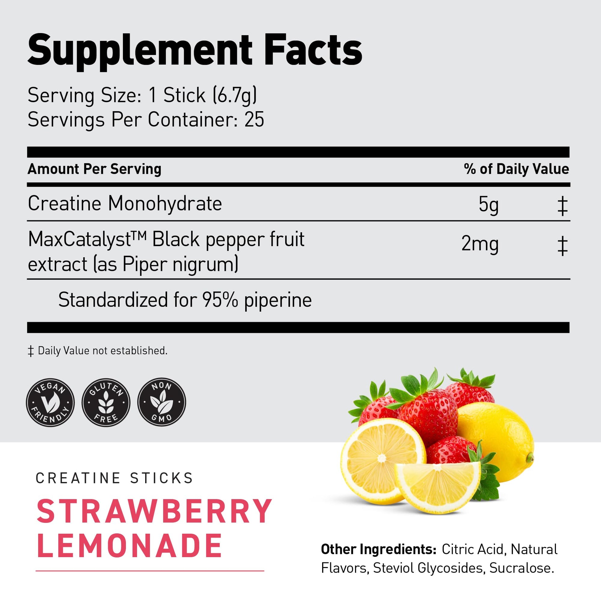Kaged Creatine Monohydrate + Max Absorption Technology | Micronized Powder Stick Packs | Strawberry Lemonade | Muscle Building & Recovery | Brain Health | Supplements for Men & Women | 25 Servings Kaged Au supplements