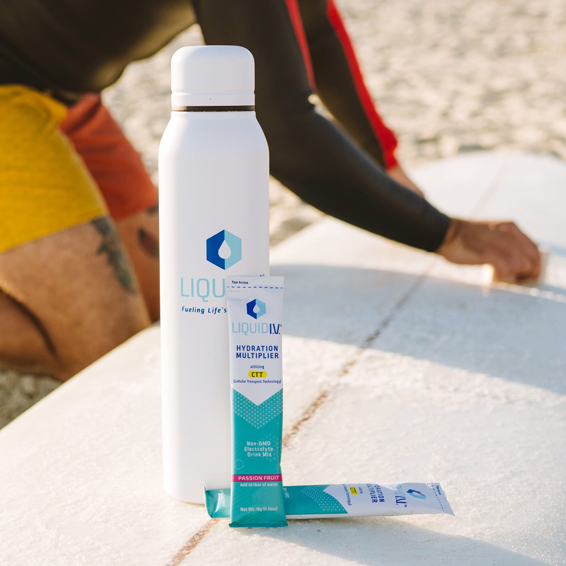 Liquid I.V. Hydration Multiplier - Passion Fruit - Hydration Powder Packets | Electrolyte Liquid I.V. Au supplements