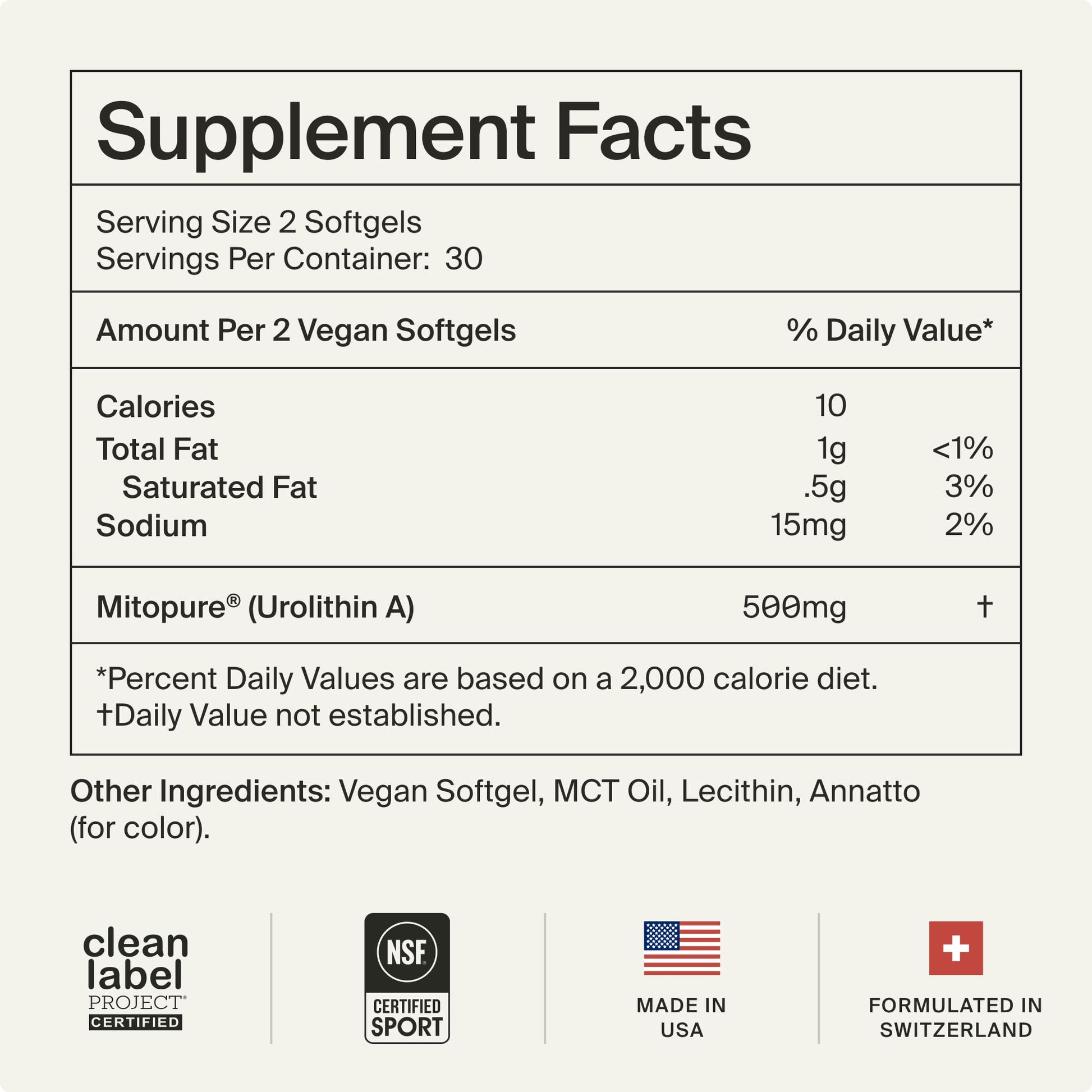 Timeline Mitopure Urolithin A Supplement Softgels - Clinically Proven Support for Healthy Aging and Cellular Renewal - Mitoceutical for Muscle Support and Longevity Timeline Au supplements