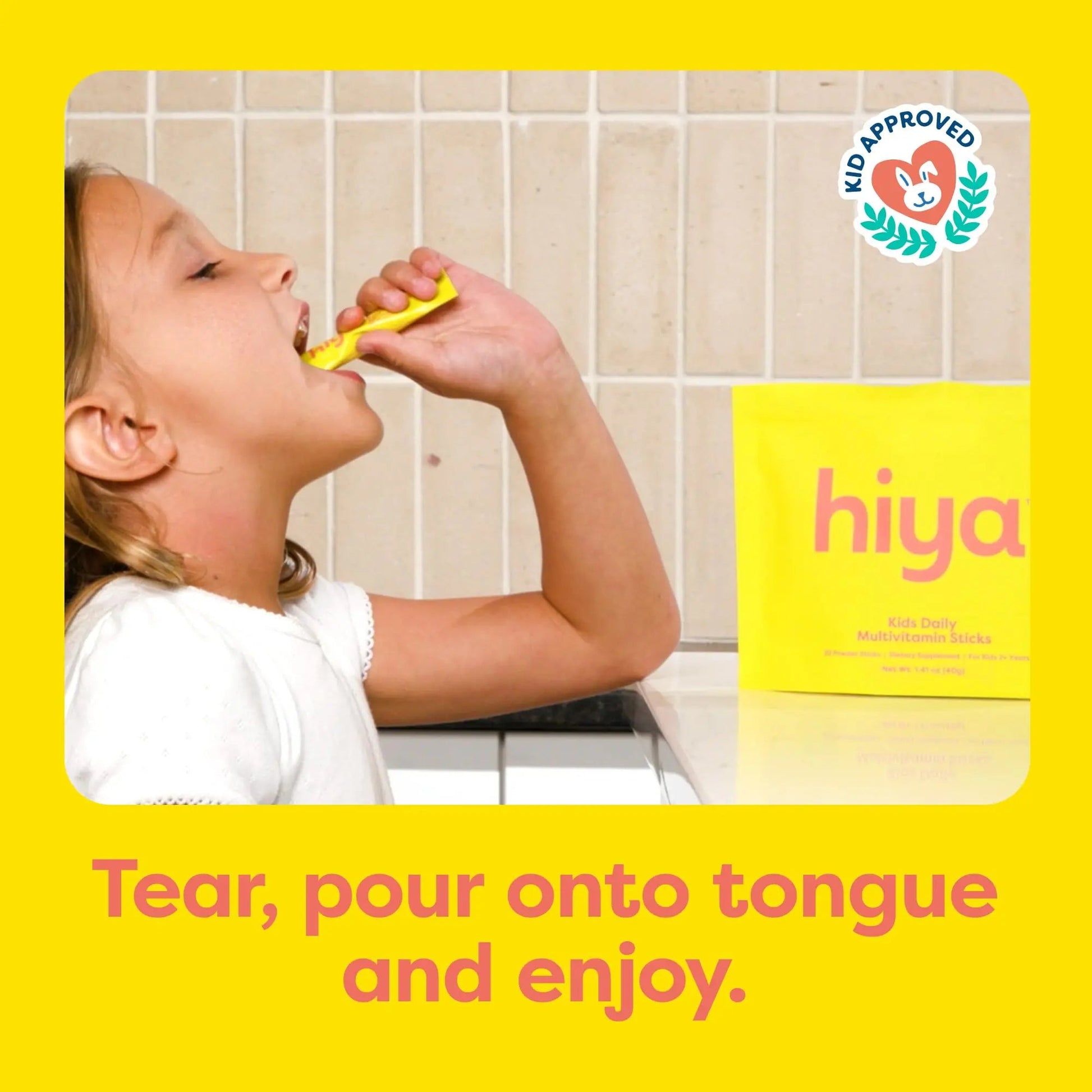 Hiya Kids Multivitamin – 15+ Essential Vitamins & Minerals with Fruits & Veggies for Ages 2+, Supports Growth HIYA Au supplements