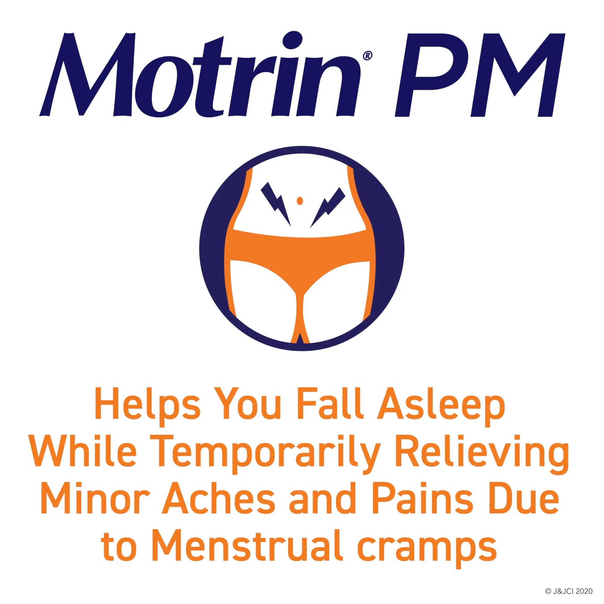 Motrin PM Pain Relief Caplets with 200 mg Ibuprofen & 38 mg Diphenhydramine Sleep Aid, Nighttime Pain Reliever for Minor Aches & Pains Helps You Fall Asleep & Stay Asleep, 20 ct Motrin Au supplements