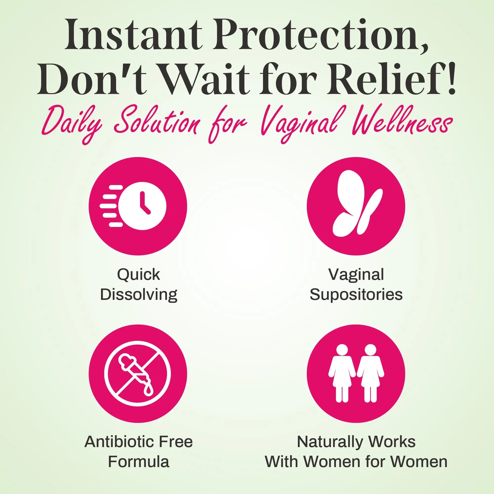 Gynacan Boric Acid Suppositories for Women - pH Balance Vaginal Treatment for Women Odor Prevention, Pure Formula, No-Mess Applicator, Gentle & Effective Gynacan Au supplements