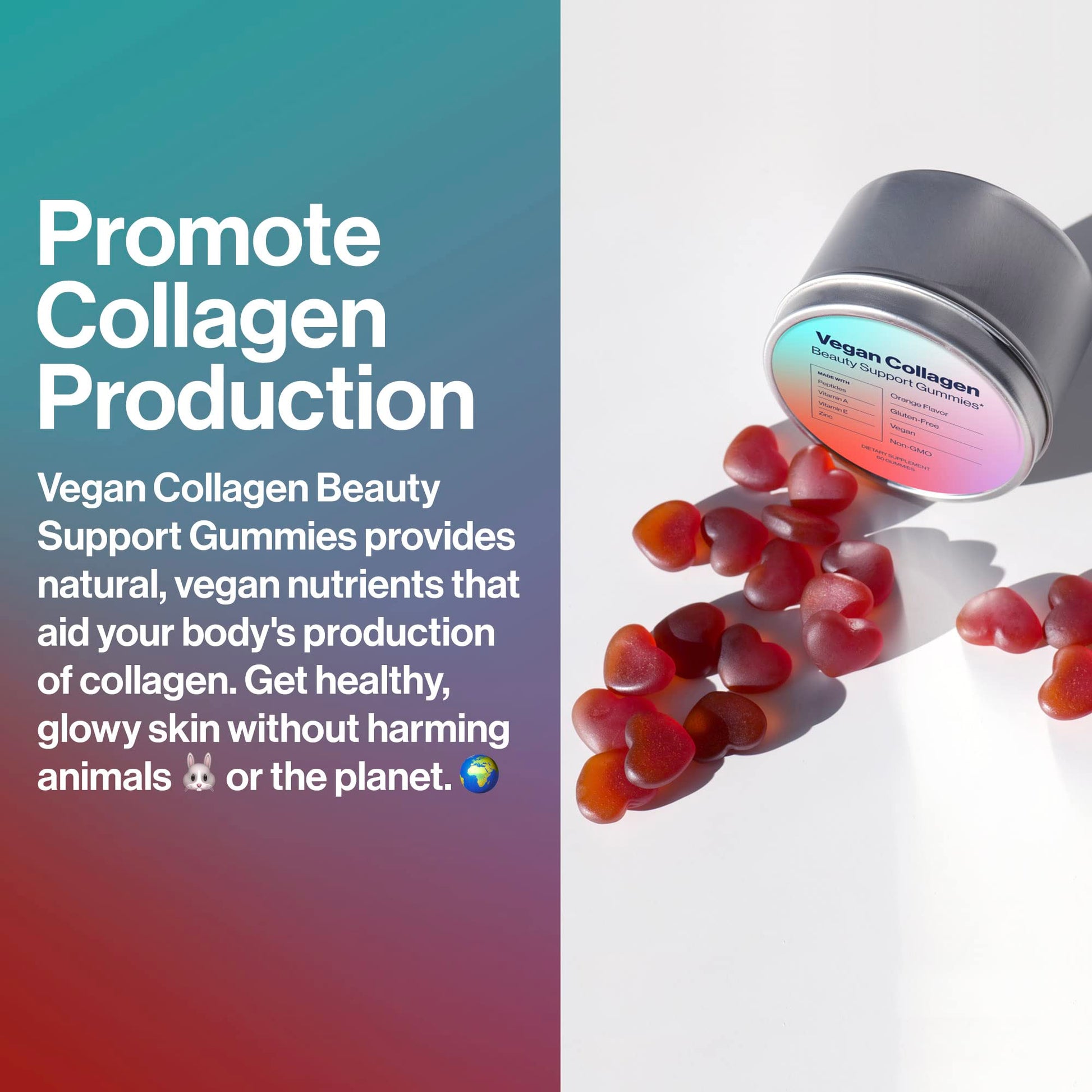 Habit + Habitat Vegan Beauty Support Gummies Collagen Booster with Biotin Habit + Habitat Au supplements