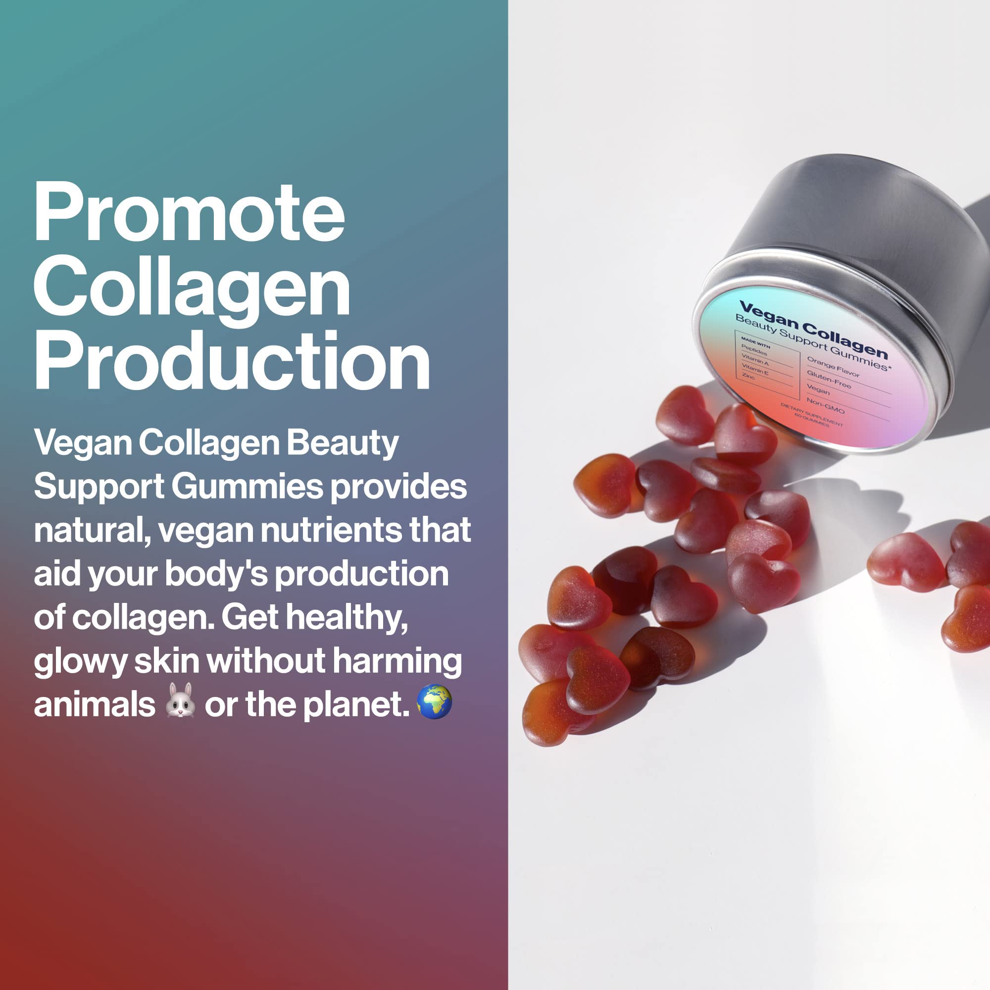 Habit + Habitat Vegan Beauty Support Gummies Collagen Booster with Biotin Habit + Habitat Au supplements