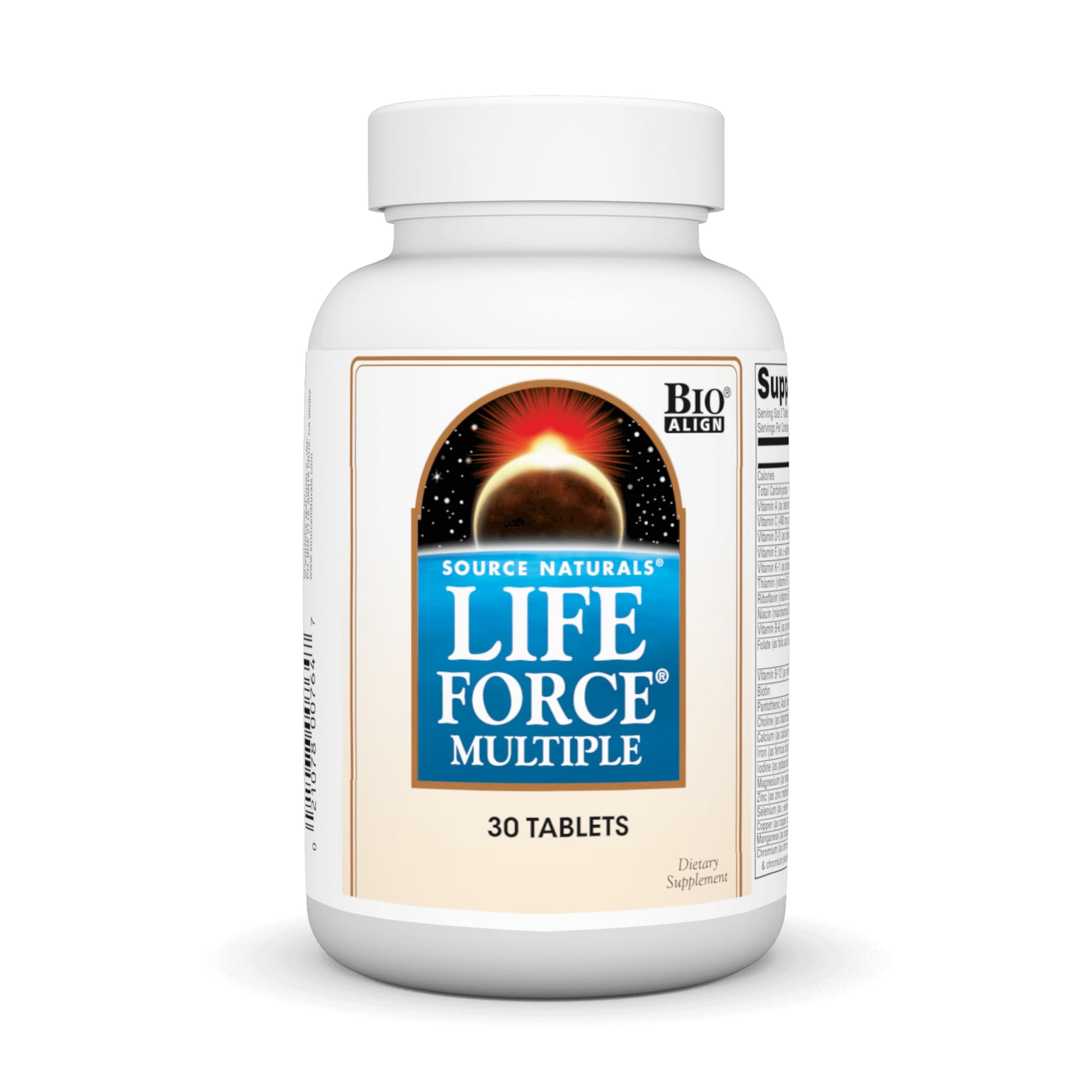 Source Naturals Life Force Multiple Daily Multivitamin High Potency Essential Vitamins, Minerals, Antioxidants & Nutrients - Energy & Immune Boost - 30 Tablets Source Naturals Au supplements
