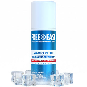 Free-Ease Magic Relief Roller – Nerve Joint and Muscle Pain Relief Roll On – Fast Cooling Therapy for Back, Neck, Shoulder, Knee Pain - Supports Joint Flexibility and Overall Mobility - Made in USA FREE EASE Au supplements