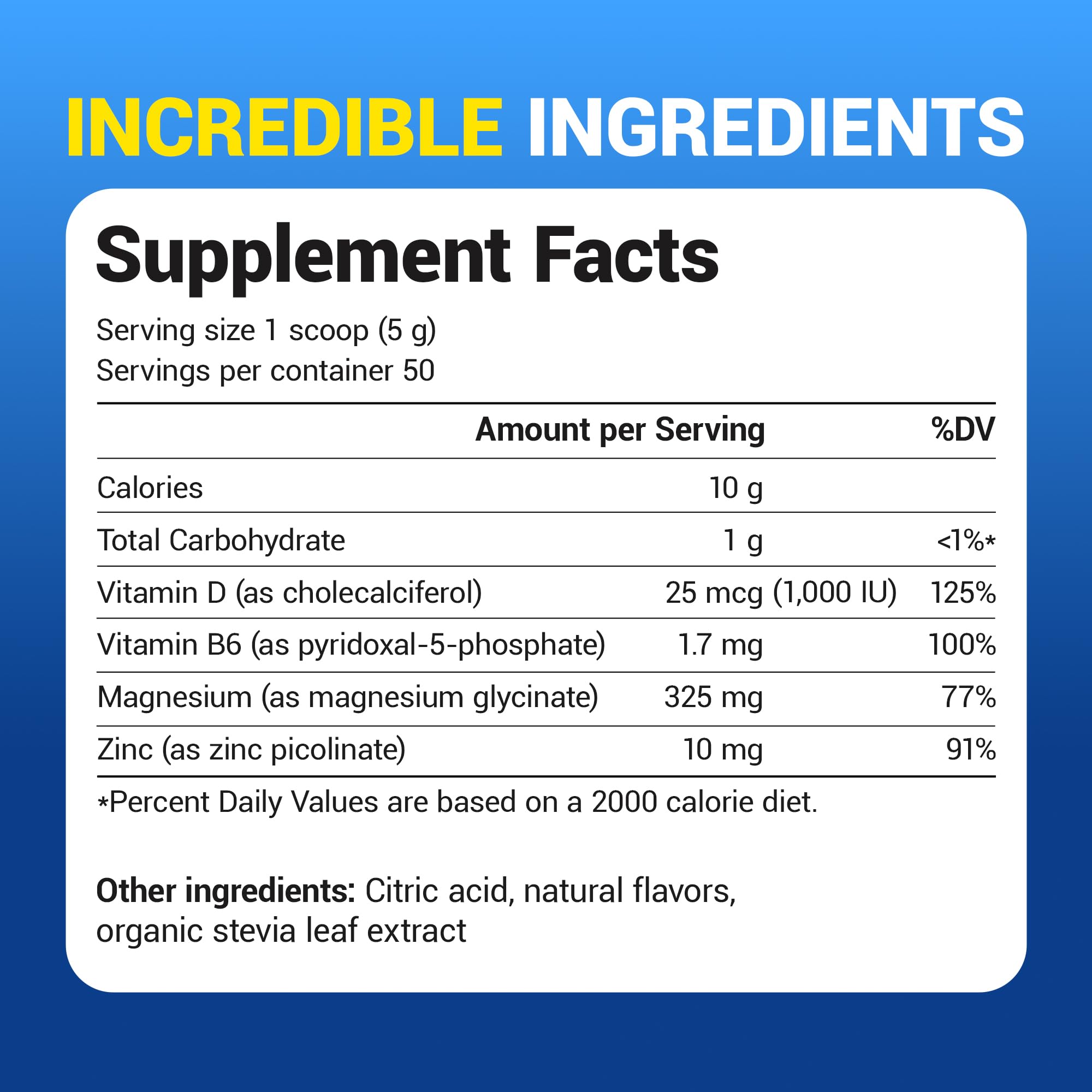 Dr. Berg Magnesium Glycinate Powder for Sleep, Relaxation, & Stress Relief - Now Includes Vitamin D3 & Zinc - Delicious Raspberry & Lemon Flavor (50 Servings) Magnesium Powder - Magnesium Drink Powder Dr. Berg Nutritionals Au supplements