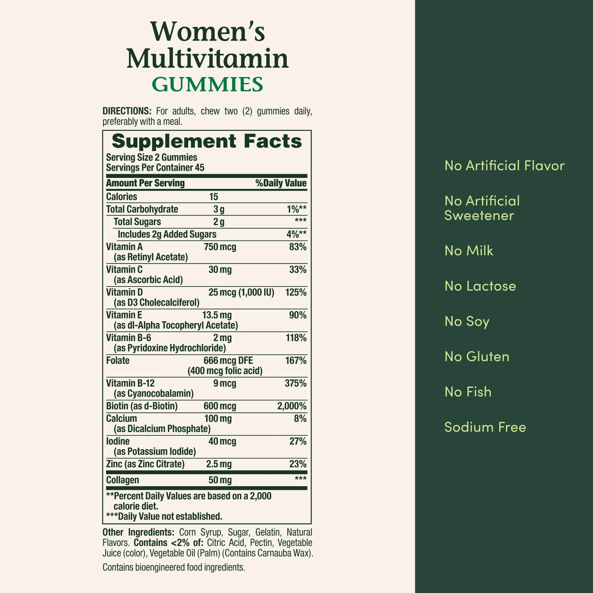 Nature's Bounty Women Multivitamin Gummies, Vitamin Supplements for Adults, General Health Nature's Bounty Au supplements