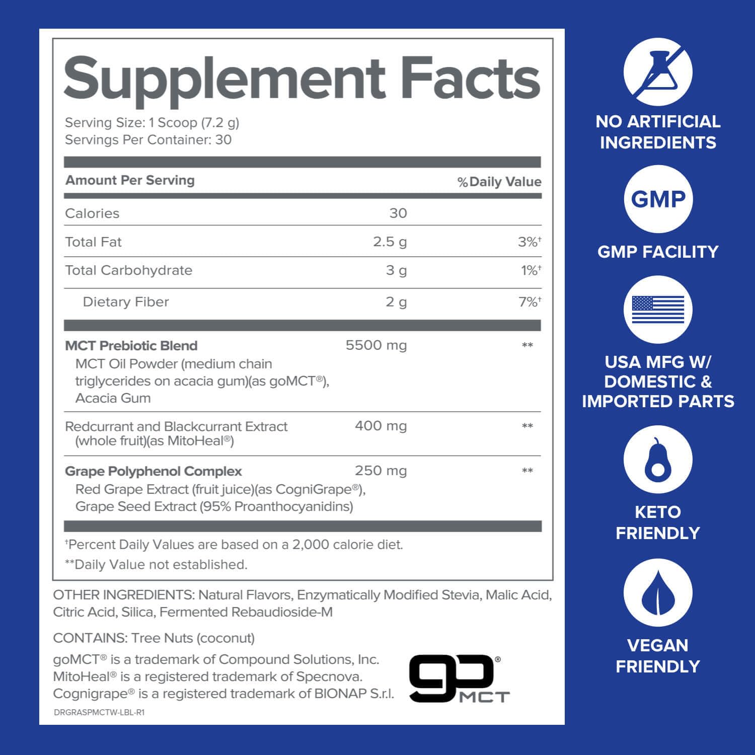 Gundry MD MCT Wellness Powder to Support Energy, Ketone Production and Brain Health Gundry MD Au supplements