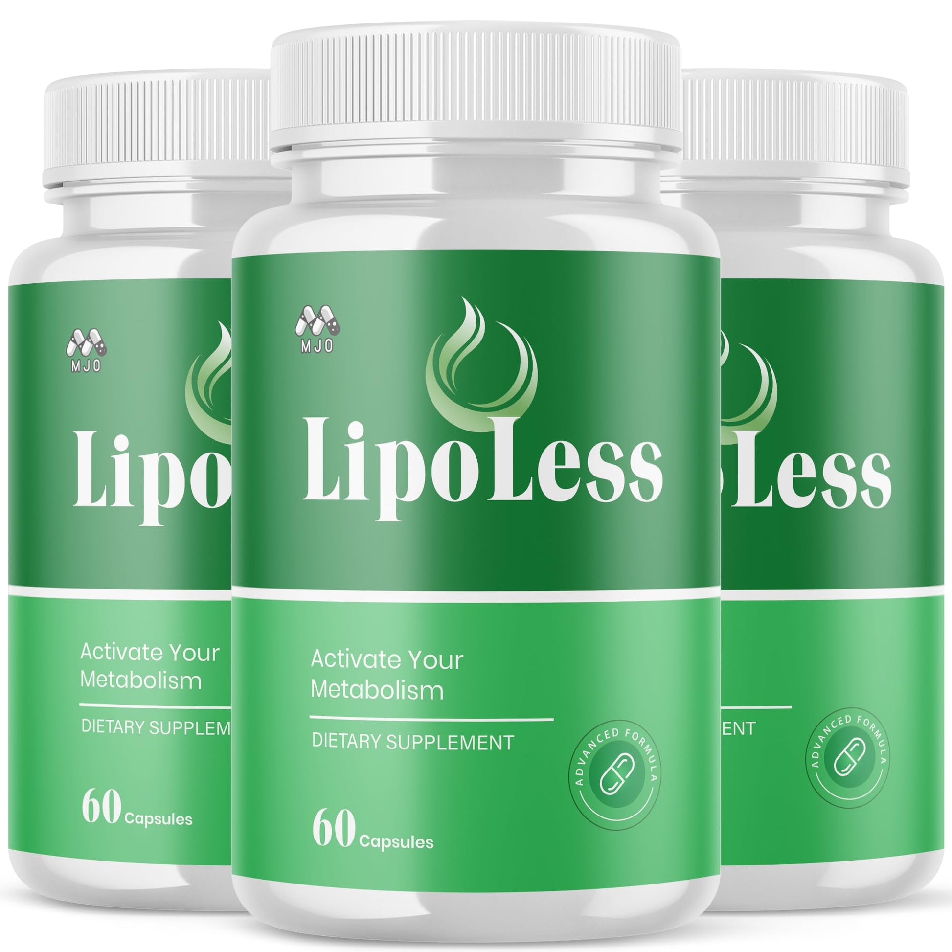 (3 Pack) LipoLess Capsules, Official Lipo Less Supplement Pills with All Natural Ingredients, Advanced Formula for Optimal Health Support with Premium Vitamins for Active Women & Men (180 Capsules) MJO Au supplements