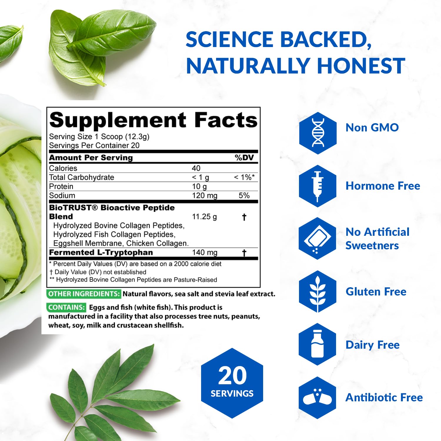 BioTrust Ageless Multi Collagen Peptides Powder – 5 Types (I, II, III, V, X) BioTrust Au supplements