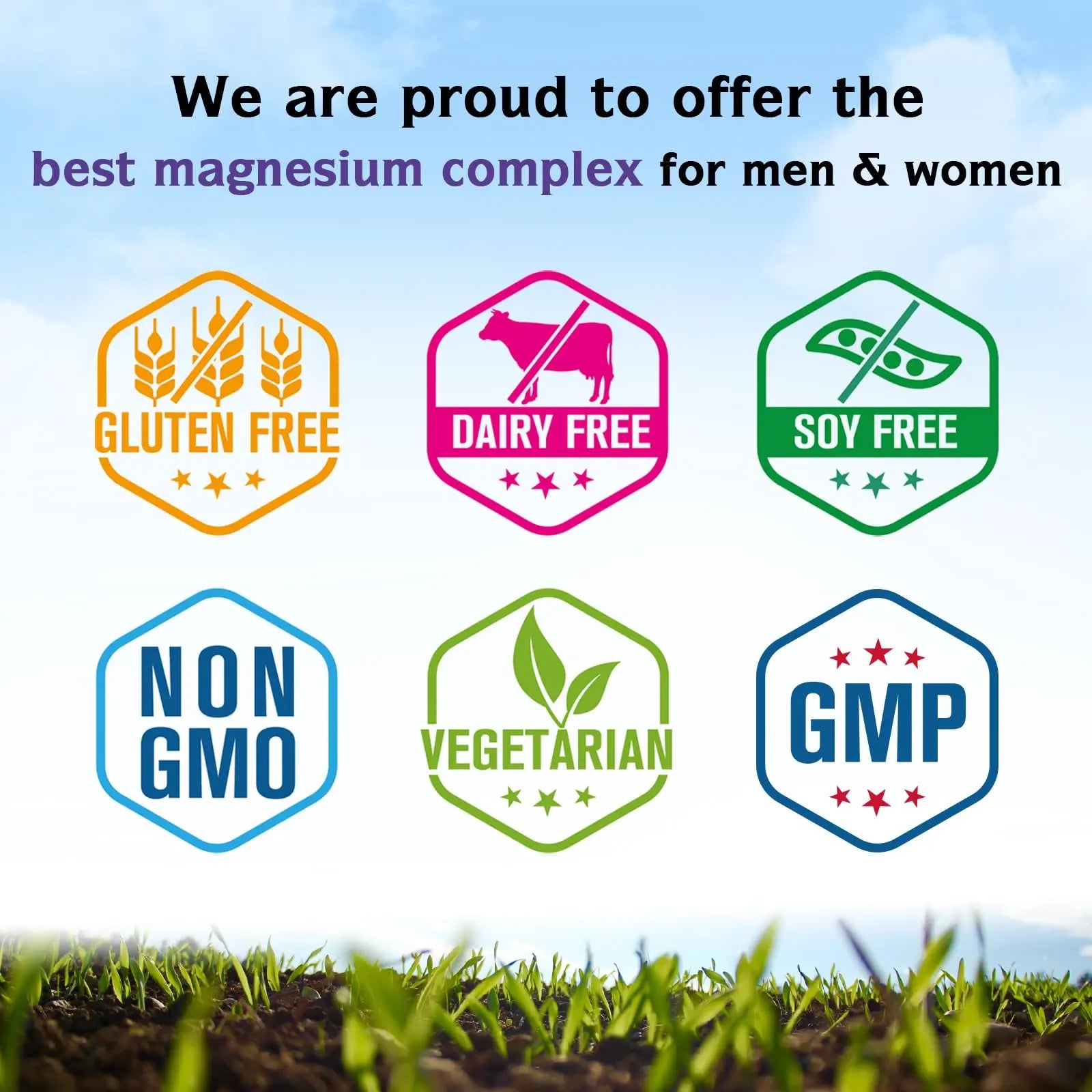 Innate Vitality Magnesium Complex 6-in-1, 1160mg Per Serving, Rest & Digestion, Magnesium Glycinate & Citrate, High Absorption, 120 Vegan Capsules Innate Vitality Au supplements