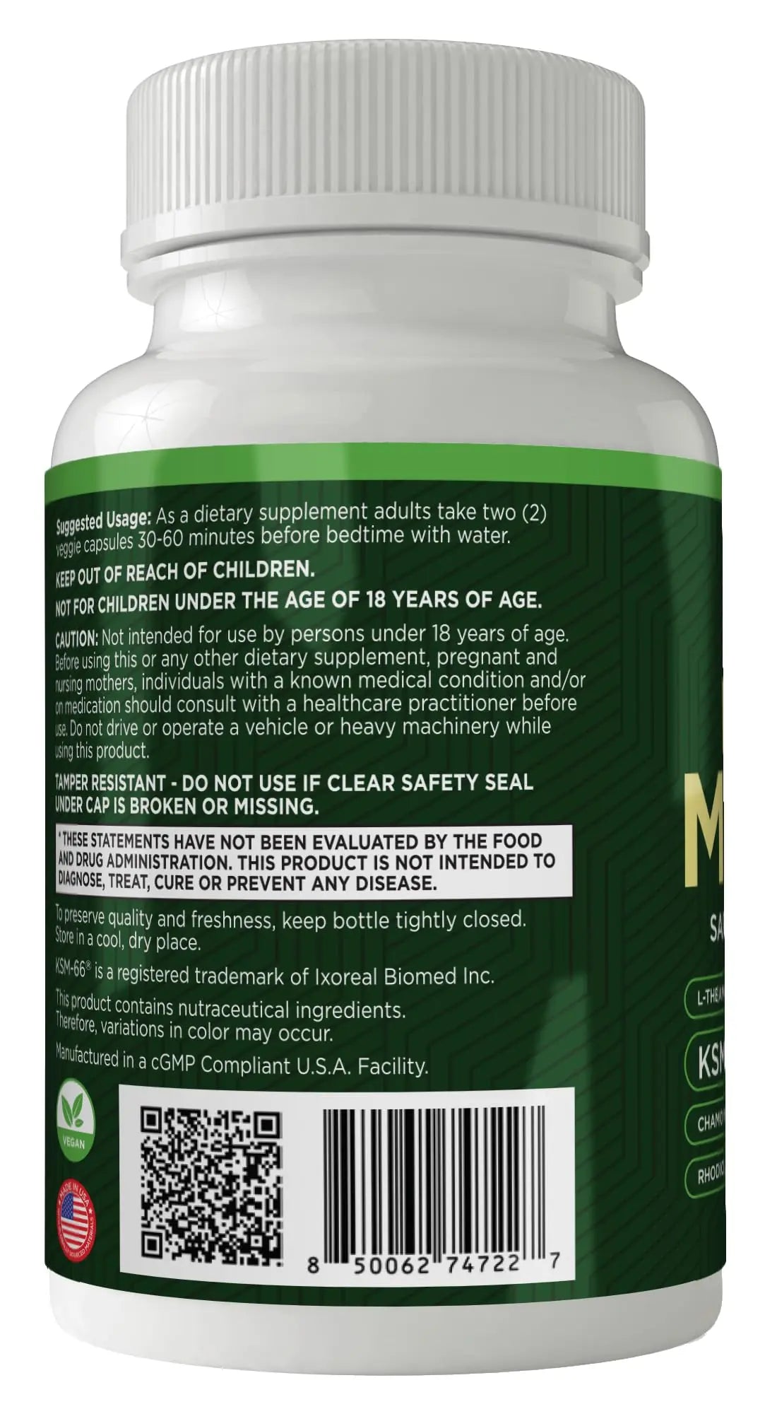 GREEN VALLEY NATURALS My Sleep Miracle Vegan Sleep Support Supplement | Melatonin-Free Formula | Ashwagandha, Chamomile & L-Theanine | Promotes Calm, Relaxation & Restful Sleep | 60 Capsules GREEN VALLEY NATURALS Au supplements