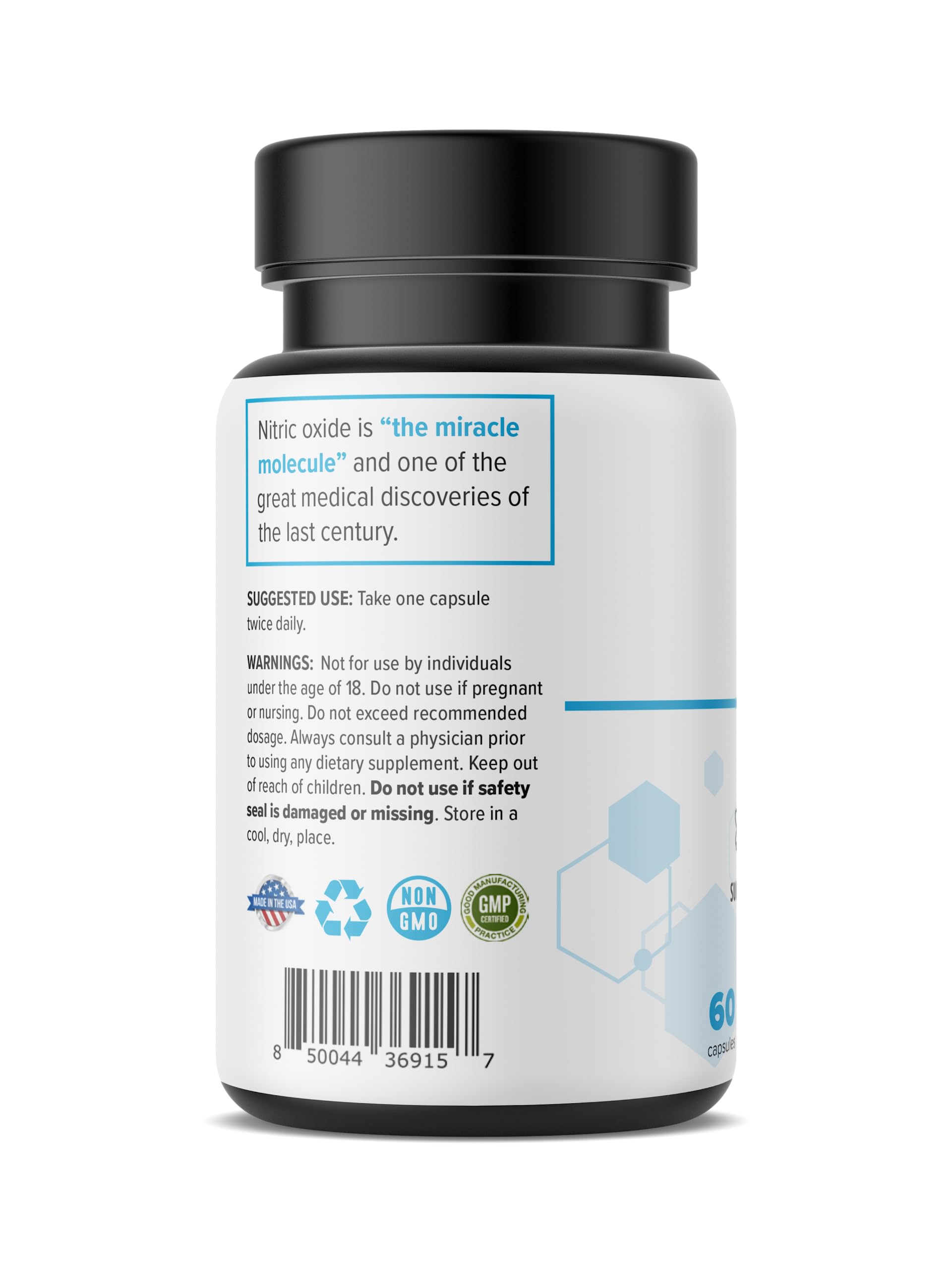 Real Science Cystic Miracle - Lung Support Supplement for Breathing Support and Mucus Clearance – with Vinitrox & GABA to Help Clear Lungs and Aid Respiratory Health, Made in USA, 60 Caps Real Science Nutrition Au supplements