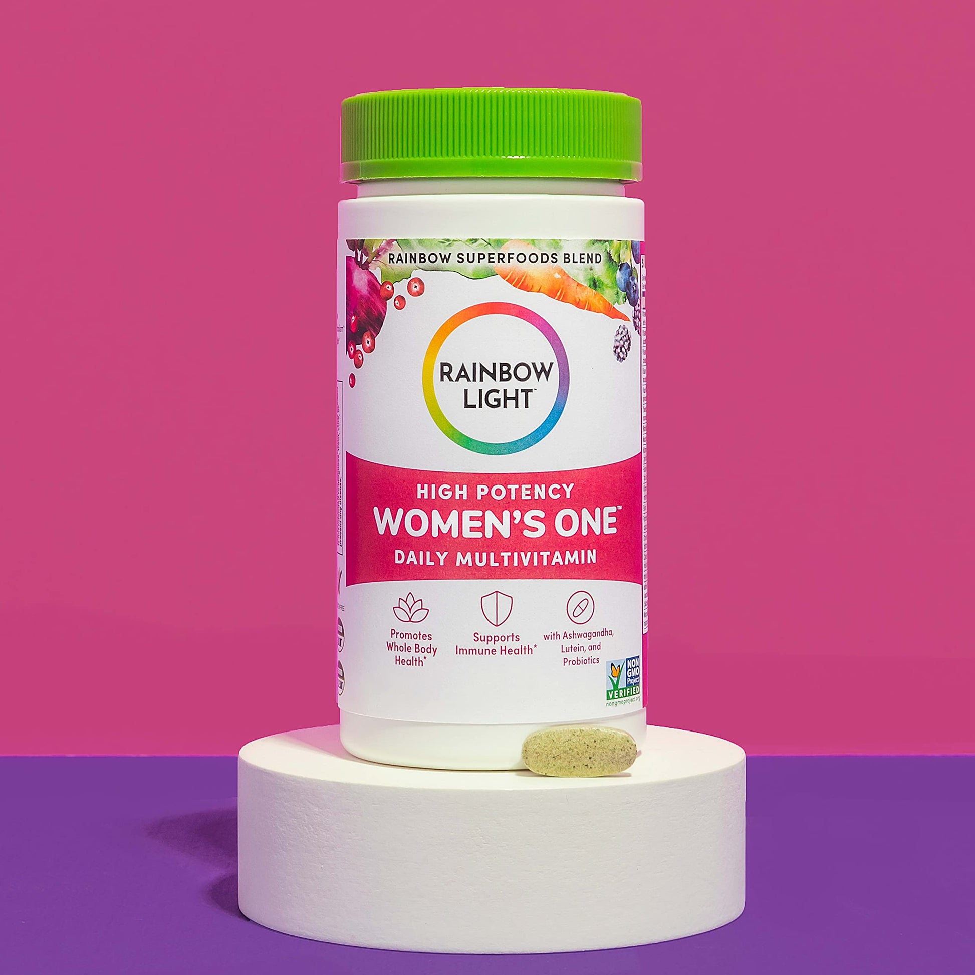 Rainbow Light Multivitamin for Women, Vitamin C, D & Zinc, Probiotics, Women’s One Rainbow Light Au supplements