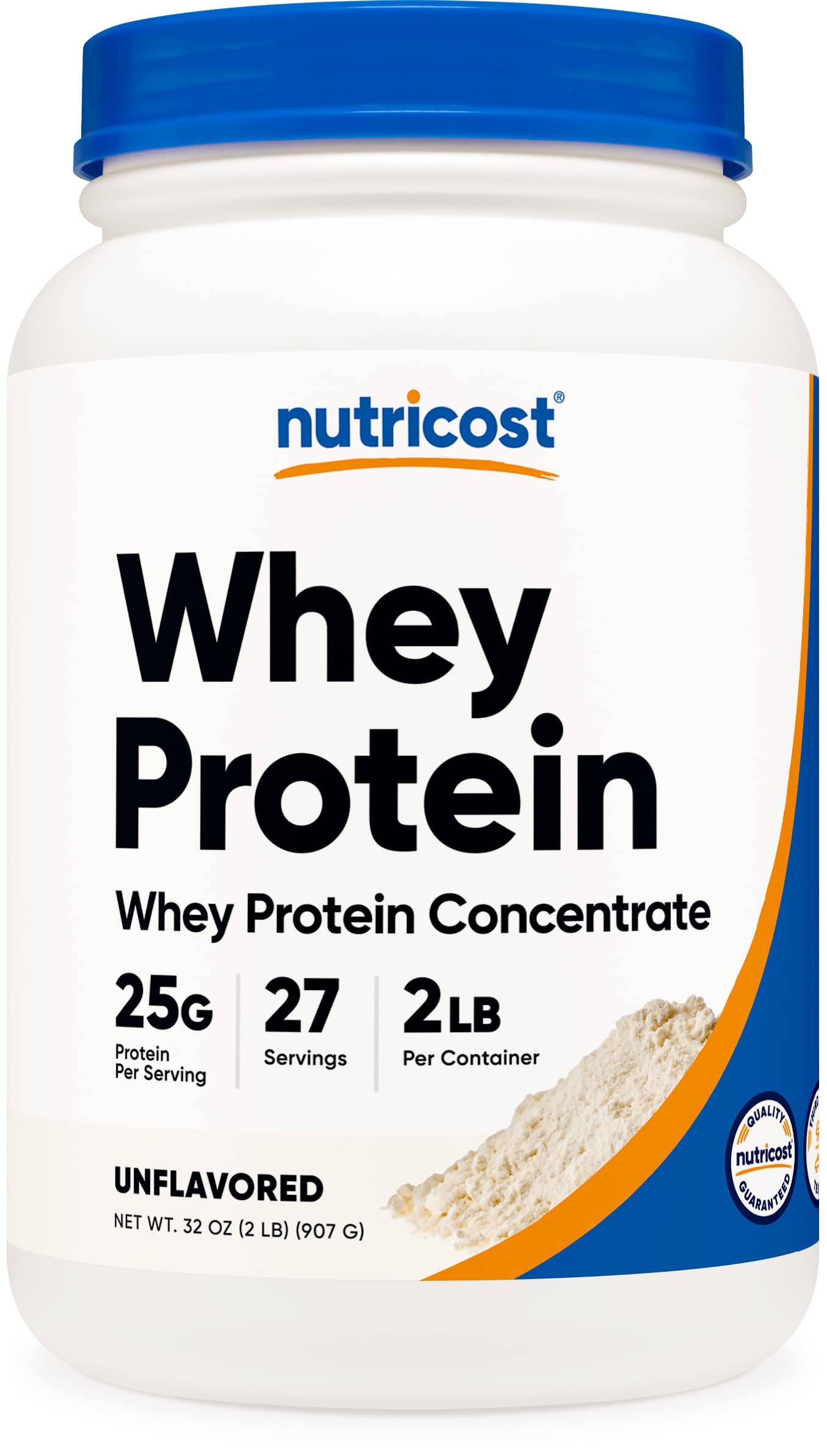 Nutricost Whey Protein Concentrate (Unflavored) 2LBS - Gluten Free & Non-GMO Nutricost Au supplements