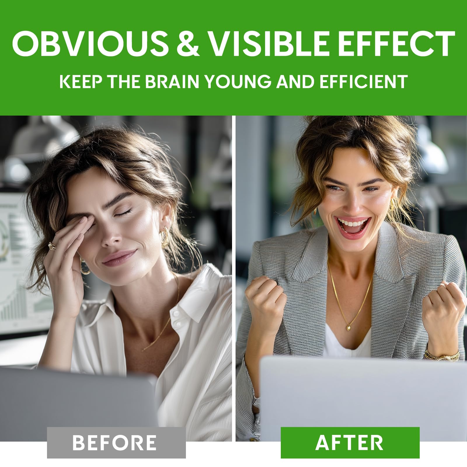 Nootropic Brain Supplement for Memory & Focus Support – Advanced Cognitive Formula for Mental Clarity & Mood Balance with Bacopa Monnieri, Lion's Mane, Alpha GPC & Omega-3 – 120 Capsules CelluTech Au supplements