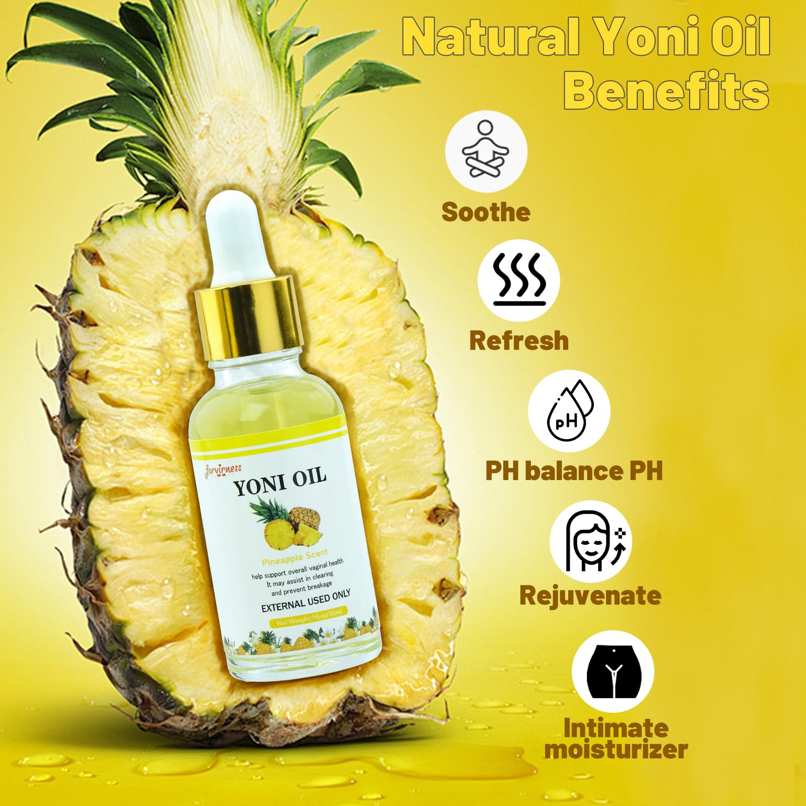 Yoni Wash Yoni Oil Yoni Bar Soap, Women ph Balance, Feminine Wash for Women Remove Odor Moisturizing forvirness Au supplements