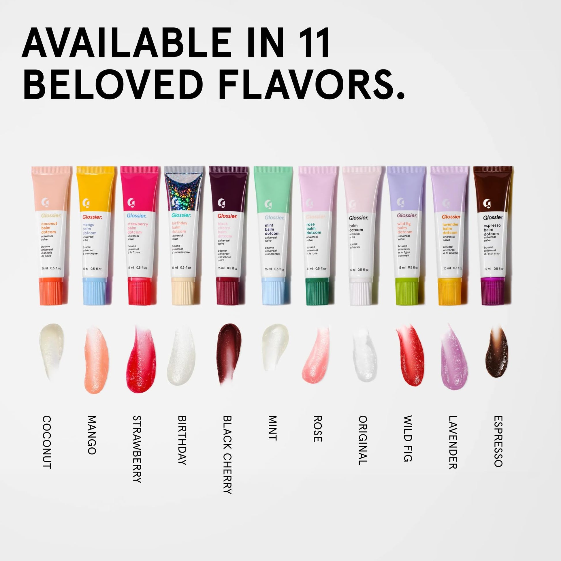 Glossier Balm Dotcom Hydrating Lip Balm - Universal Salve, Up to 12Hr Moisture - Lanolin, Beeswax & Castor Oil for Dry Lips, Cuticles & Skin - Birthday, Clear Soft Shimmer, 15ml Glossier Au supplements