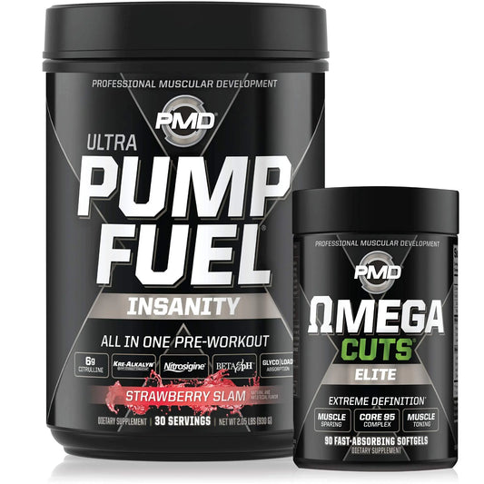 PMD Sports Ultra Pump Fuel Insanity - Pre Workout - Strawberry Slam (30 Servings) Sports PMDAU supplements
