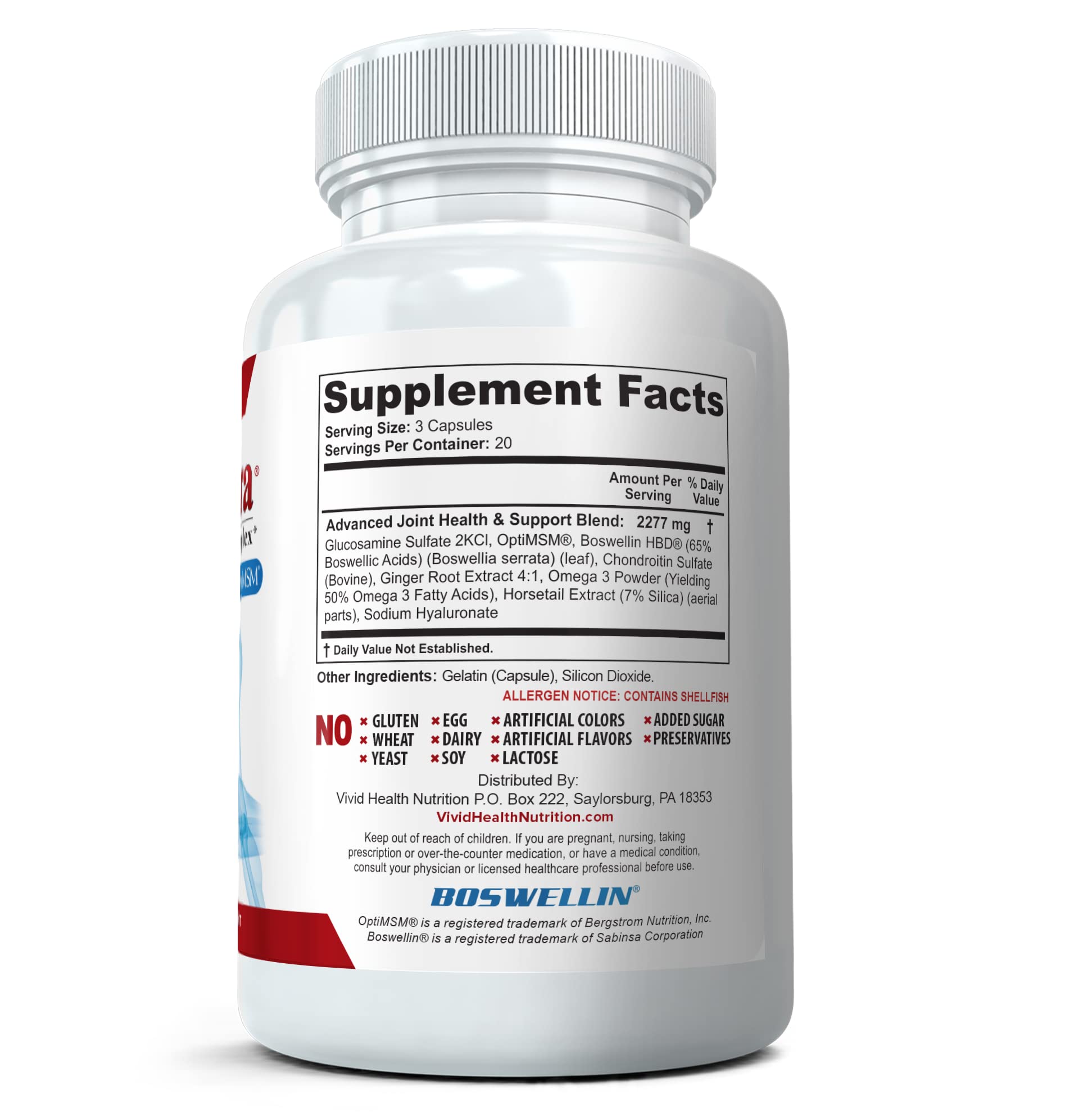 Flexacil Ultra (3 Bottles) Maximum Strength Joint Health & Support Supplement | Glucosami Flexacil Ultra Au supplements