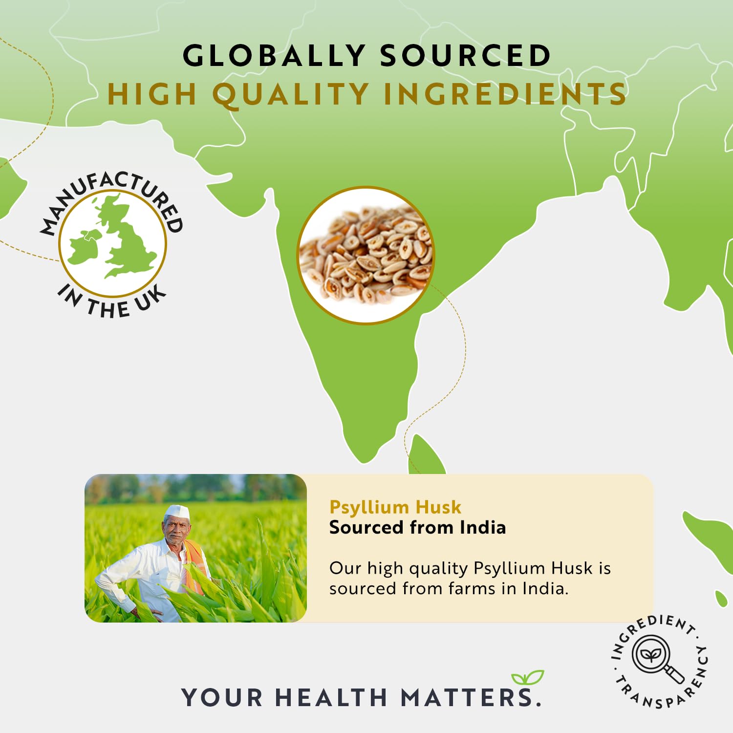 Psyllium Husks Fibre Supplement – 1400mg per Serving – Naturally High in Soluble Fibre Nutravita Au supplements