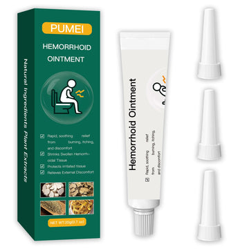 Pumei Hemorrhoid Cream,Herbal Hemorrhoid Ointment,Massage Hemorrhoids Ointment,for Men and Women Herbal Hemorrhoids Cream Pumei Au supplements