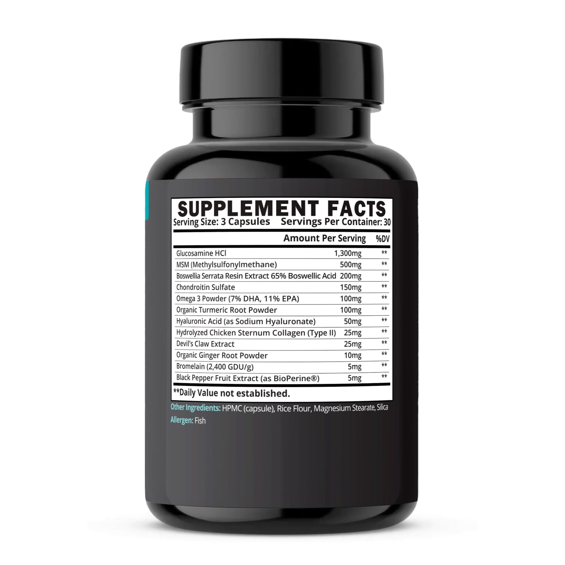 ETAFOR Joint Support Supplement - Joint Health Supplement with Glucosamine, Boswellia Serrata, Turmeric and Black Pepper Extract ETAFOR Au supplements