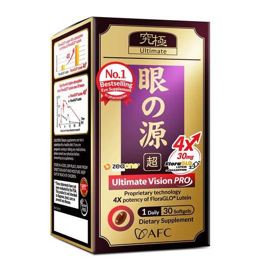 AFC Japan Ultimate Vision PRO - Eye Formula with FloraGLO Lutein 4X AFCAU supplements
