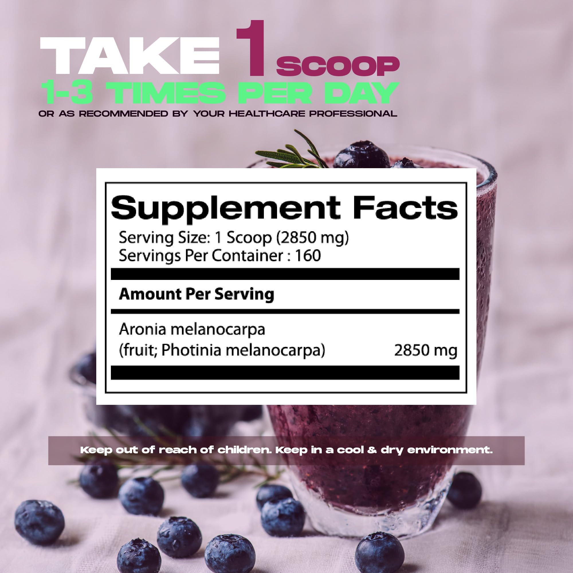 Samsara Herbs Aronia Berry 20:1 Extract Powder (16oz/454g) - Antioxidant, Flavonoids and Polyphenols Supplement - High ORAC - Native American Berry - Improved Wellbeing Samsara Herbs Au supplements